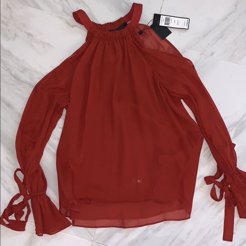 bcbg fatima top